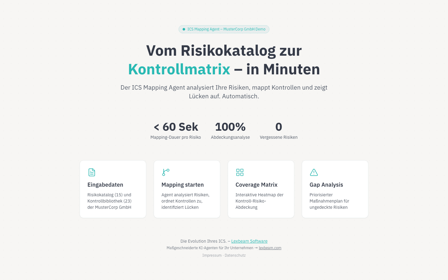 ICS Mapping Agent — From risk catalog to control matrix